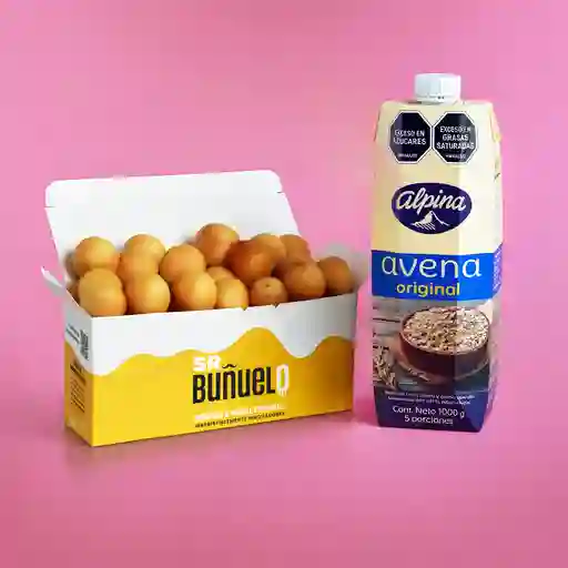 Caja mini xl + 1 litro de aven alpina