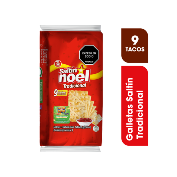 Saltín Noel Galletas Tradicionales 216 g