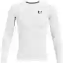 Under Armour Camiseta de Compresión de Hombre Blanco Talla SM