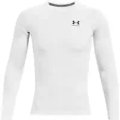 Under Armour Camiseta de Compresión de Hombre Blanco Talla SM