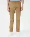  Pantalon Hombre Cafe Talla 34 830D001 AMERICANINO 