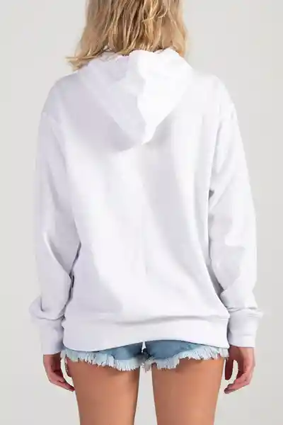 ONeill Buzo Hoodie Cube Femenino Blanco Talla S