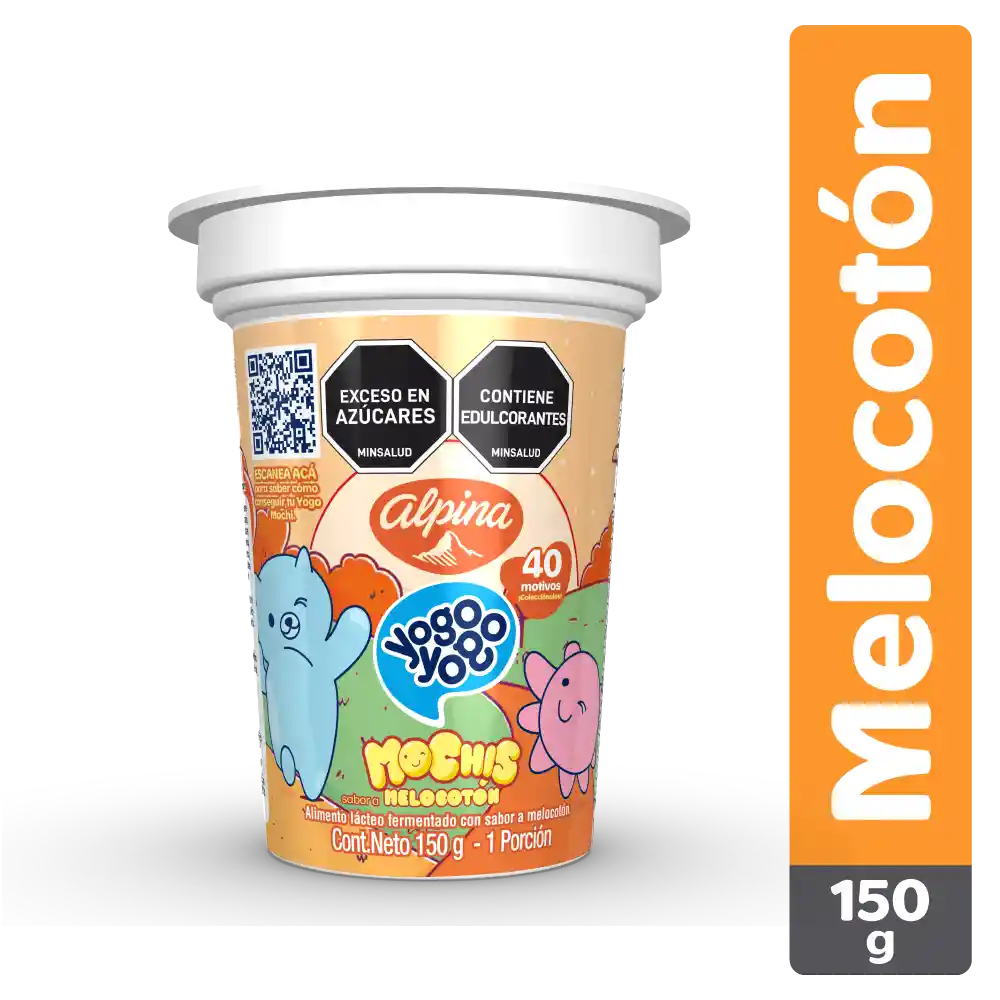 Yogo Yogo Alimento Lácteo Sabor a Melocotón