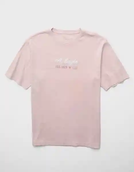 Camiseta Hombre Rosa Talla: MEDIUM 4423639 American Eagle