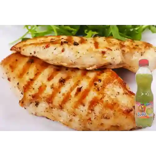 Combo Pechuga con Queso + Hit Lulo 500 ml