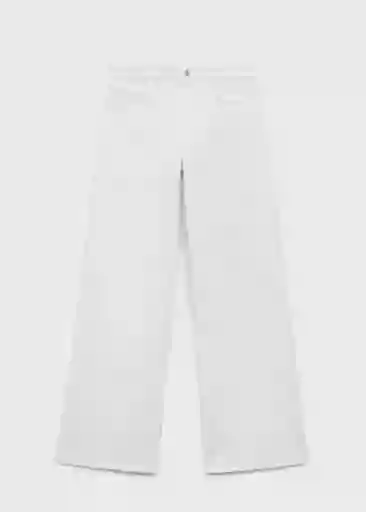 Jean Joy Blanco Talla 36 Mujer Mango