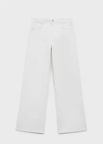 Jean Joy Blanco Talla 36 Mujer Mango