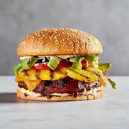 Burguer Hawaiana+ Limonada Frappe 16Oz