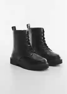 Botas Basma Negro Talla 37 Niña Mango