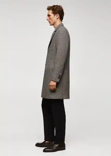 Abrigo Utah Negro Talla XXL Hombre Mango