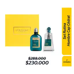Combo Set Rutina Hombre Cap Cédrat