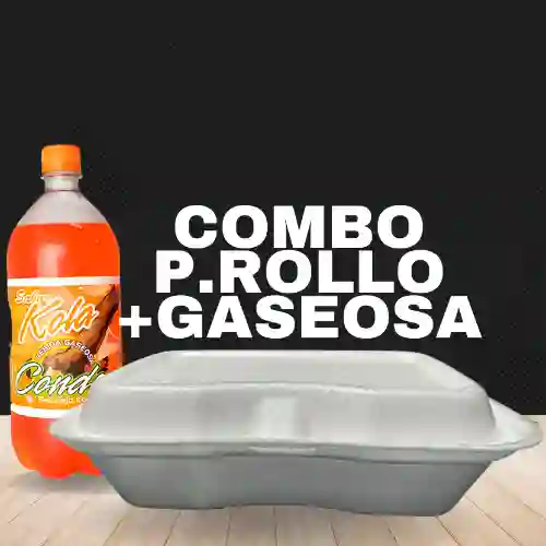 Combo Plato de Rollo Pollo + Gaseosa 250