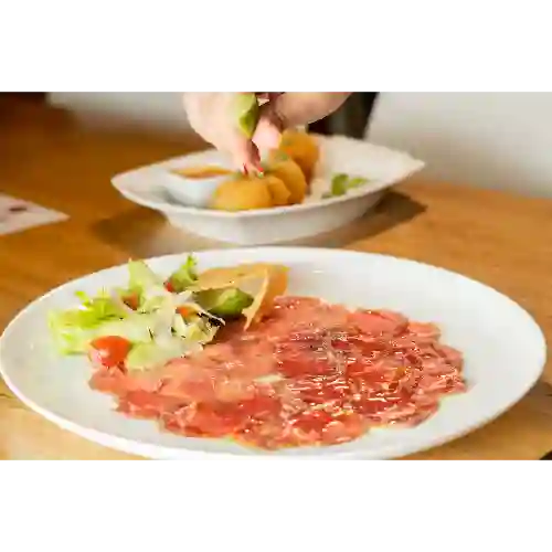 Carpaccio de Lomo de Res