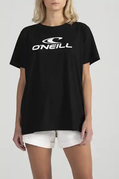 ONeill Camisa Femme Oversized Classic Negro Talla L