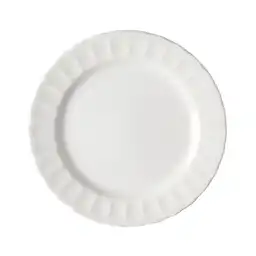 Corona Plato Pando Caribe Blanco Vajillas 24 cm