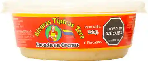 Ricuras Típicas Tere Cocada en Crema