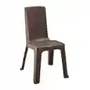 Silla Eterna S_Brazos Color Wengue Rimax