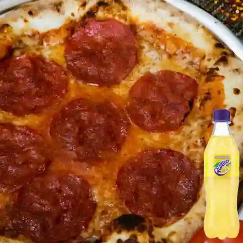 Combo Pizza Catanzaro. + Quatro 400 Ml