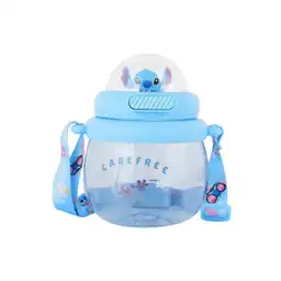 Botella Plástico Con Correa Ilo & Stitch Stitch 800 mL Miniso