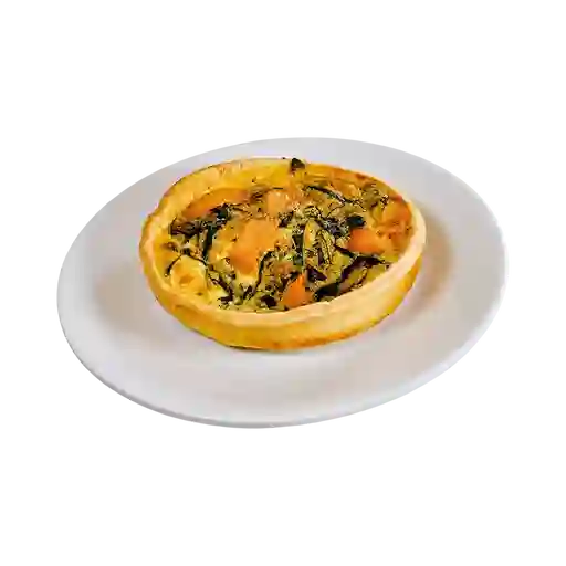 Quiche Salmón Espinaca