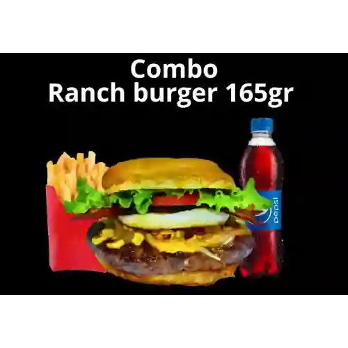 Combo Ranch Burger 165Gr