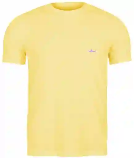 Camiseta Hombre Amarillo Pastel Talla M Salvador Beachwear