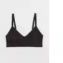 Bralette Negro Talla: SMALL American Eagle