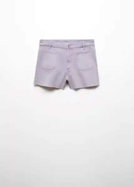 Short Colorsp Lila Talla 22 Niñas Mango