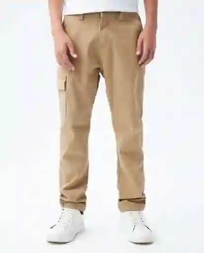 Cargo Pants Crudo Creme Claro Talla 4 Niño Chevignon