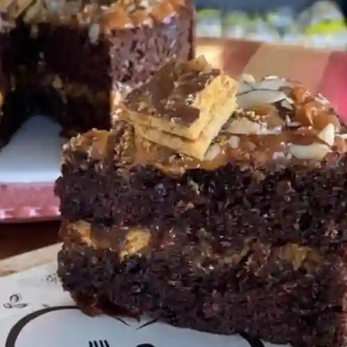 Torta Alfajor con Arequipe Porcion