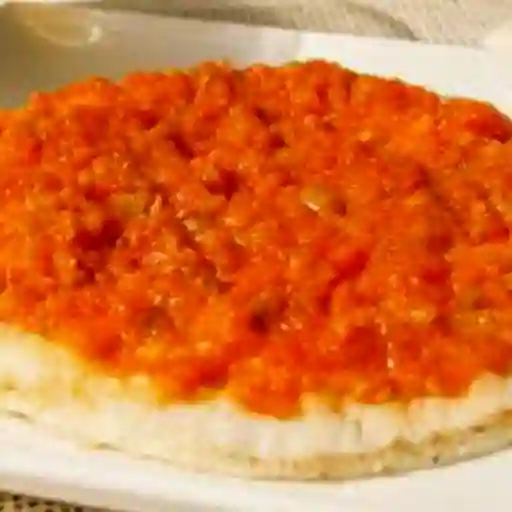 Arepa con Hogao