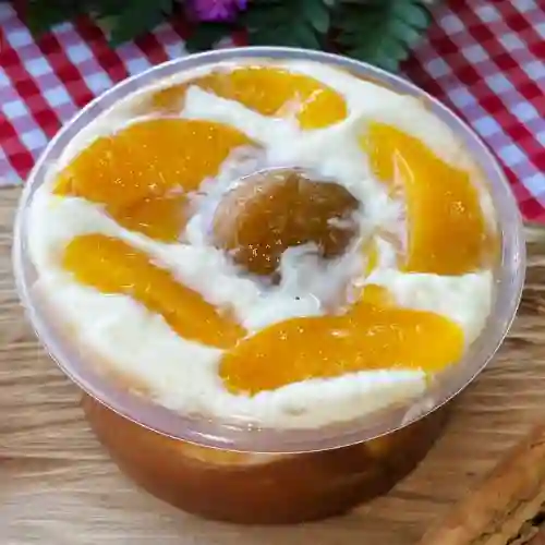 Duraznos con Crema