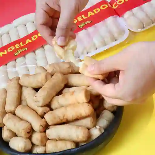 100 Deditos de queso ya listos