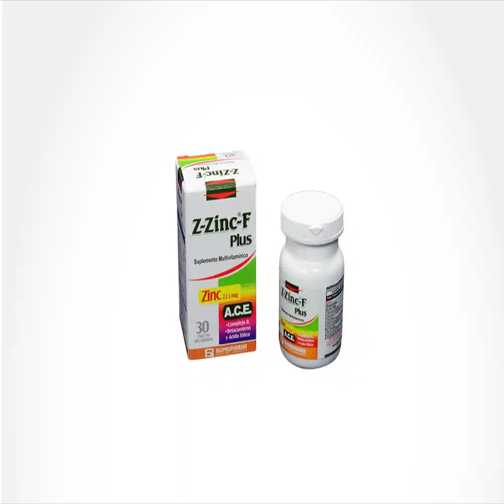 Z-Zinc-F Plus Z--F Suplemento Multivitamínico