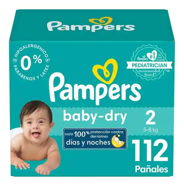 Pampers Pañal Baby-Dry Etapa 2