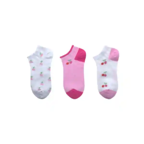 Calcetines Para Mujer Serie Cherry Valentine Miniso
