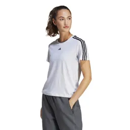 Adidas Camiseta T Blanco Para Mujer Talla S