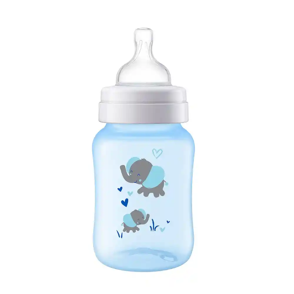 Tetero Anticolico Azul 9 Oz Avent Scf821/15