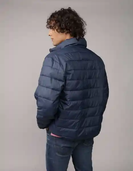 Chaqueta Hombre Azul Talla LARGE 1756410 American Eagle