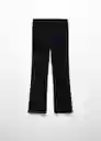 Leggings Velis Negro Talla 10 Niñas Mango