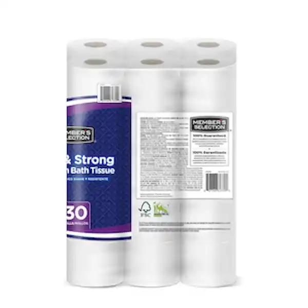 Member's Selection Papel Higiénico Triple Hoja Soft & Strong