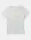 Camiseta Mujer Gris Talla: X-Small American Eagle