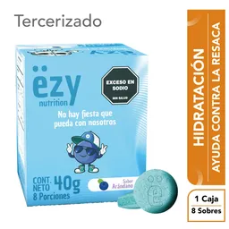 ëzy mastica hidratación para la resaca