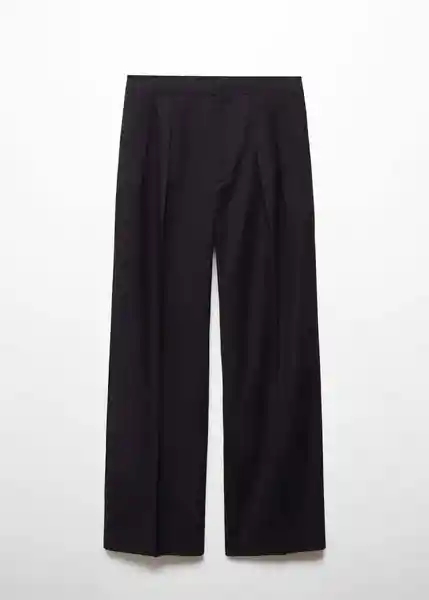 Pantalón Lago Negro Talla 34 Mujer Mango