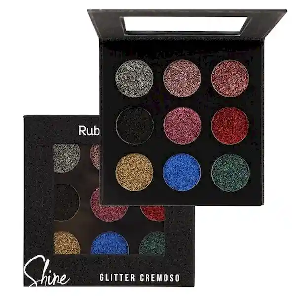 RUBY ROSE Sombra Cremosa Glitter Black