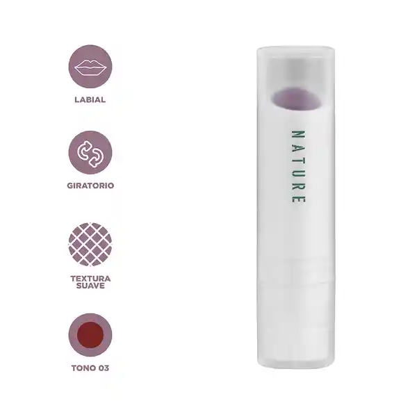 Labial Mate Natural Hybrid Series 03 Miniso