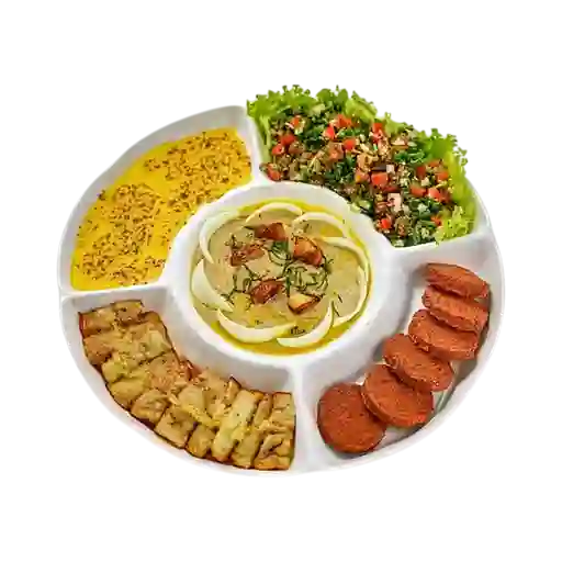 Selección mezze vegetariana