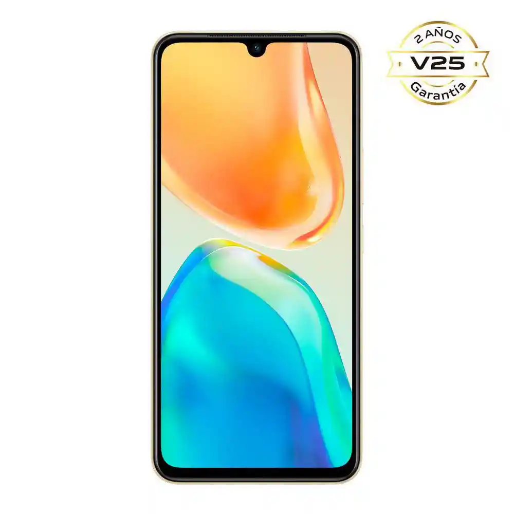 Vivo Kit Celular V25 128Gb Dorado + Audífonos Tws Air