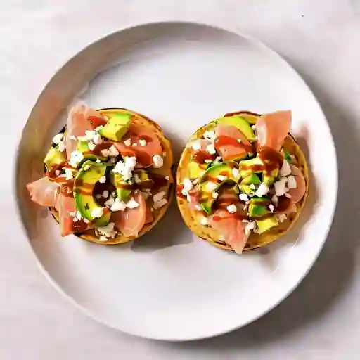 Salmón Toast X2