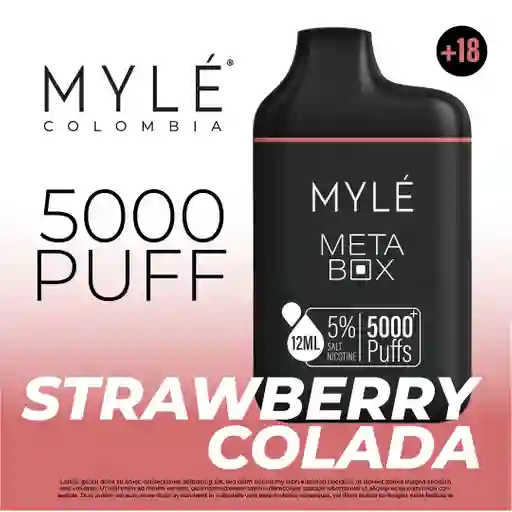 MYLE Vape Strawberry Colada 5000 Puff  5%